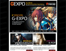 Tablet Screenshot of gexpo.rayout.cl