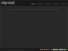 Tablet Screenshot of manga.rayout.org